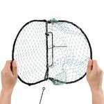 vidaXL Piège à oiseaux vert 30 cm acier