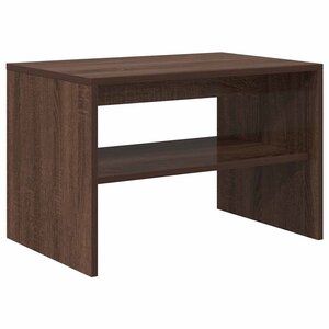 vidaXL Meuble TV chêne marron 60x40x40 cm bois d'ingénierie