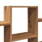vidaXL Étagère murale chêne artisanal 159x18x66 cm bois d'ingénierie