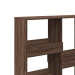 vidaXL Cloison de séparation chêne marron bois ingénierie