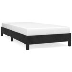 vidaXL Cadre de lit Noir 80x200 cm Velours