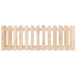 vidaXL Lit surélevé de jardin design de clôture 150x50x50cm pin massif