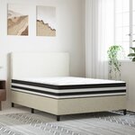 vidaXL Matelas à ressorts ensachés moyen 140x200 cm