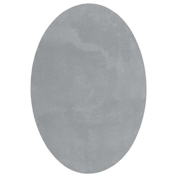 vidaXL Tapis HUARTE Gris 120 x 170 cm Polyester