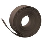 vidaXL Bordure de jardin marron 10 m 20 cm polyéthylène