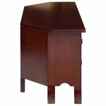 vidaXL Meuble TV Marron 100 x 40 5 x 46 cm Bois de Mahogany Massif