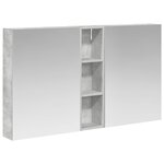 vidaXL Ensemble de Meubles de Salle de Bain 3 Pièces 120 x 14 5 x 70 cm