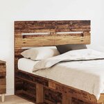 vidaXL Tête de lit Bois ancien 120 cm Bois d'ingénierie