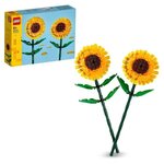 LEGO Botanicals - Set de Construction Tournesols - 40524 - Créez votre propre Décoration Florale
