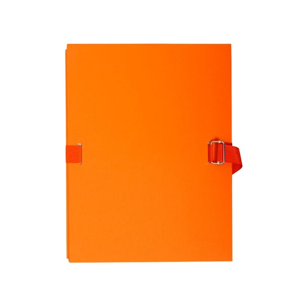 Chemise Dos Extensible Papier - 24x32cm - Orange - X 10 - Exacompta