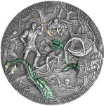 Monnaie BLOOD OF ELVES The Witcher Argent 15$ Niue 2026 (PRÉCOMMANDE)