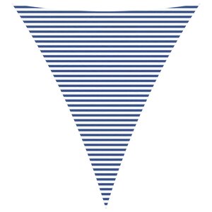vidaXL Voile d'ombre Bleu et Blanc 5 x 6 x 6 m 100 polyester Oxford
