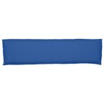 vidaXL Coussins de palette pour banc 2 Pièces Bleu royal 150x40x8 cm Tissu Oxford