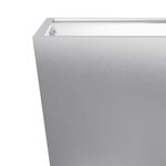 vidaXL Jardinières 2 Pièces 50x50x50 cm acier galvanisé