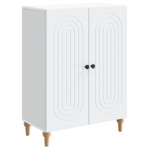 vidaXL Buffet Blanc 66 x 34 5 x 90 cm Bois d'ingénierie