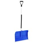 vidaXL Pelle à neige Bleu 145 cm Aluminium