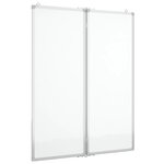 Tableau magnétique panneau écriture école maison bureau pliable 80 x 100 x 1 7 cm aluminium 02_0045531