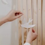 Hirondelles murales - Blanc