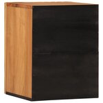 vidaXL Armoire murale de salle de bain 38x34x48cm bois massif d'acacia