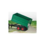 Bruder 02010 - Remorque de transport avec double essieu