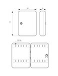 THIRARD - Armoire à clé Kibox  serrure à cylindre  capacité de 20 clés
