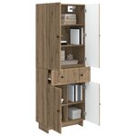 vidaXL Ensemble de Meubles 2 Pièces 66 x 34 5 x 90 cm Bois d'ingénierie