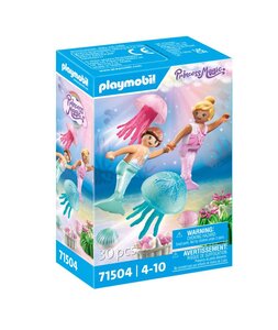 71504 - Enfants sirènes méduses et coquillages