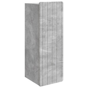 vidaXL Armoire Murale Gris béton 33 x 34 5 x 94 cm Bois d'ingénierie