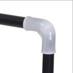 vidaXL Range-chaussures avec 7 étagères Métal et plastique Noir