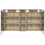 vidaXL Ensemble de Meubles de Salle de Bain 3 Pièces 120 x 14 5 x 70 cm