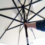 Madison Parasol de jardin Moraira 230x230 cm vert