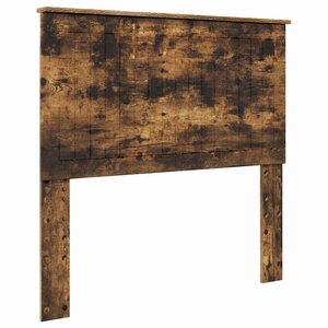 vidaXL Tête de lit Chêne fumé 100 cm Bois d'ingénierie