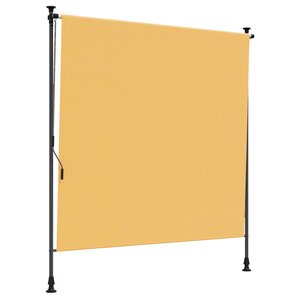 vidaXL Store Roulant Extérieur Sable 100 x 270 cm