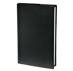Agenda ministre spirale couv plast grainée noir 16 x 24 cm quovadis