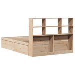 vidaXL Cadre de lit sans matelas 140x200 cm bois massif de pin