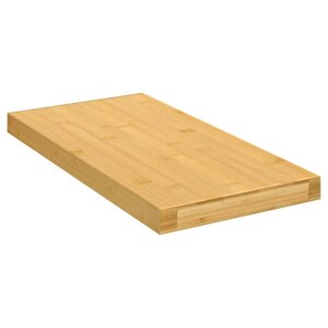 vidaXL Étagère murale 40x20x2 5 cm bambou