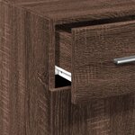 vidaXL Buffet chêne marron 30x42 5x93 cm bois d'ingénierie