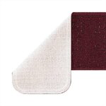 vidaXL Marches d'escalier 15 Pièces Bordeaux 60 x 25 cm Polypropylène