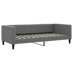 vidaXL Lit de jour avec gigogne et tiroirs sans matelas 100x200 cm