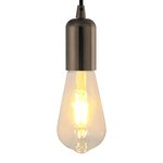 vidaXL Douilles de lampe 2 Pièces noir brillant E27