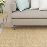 vidaXL Tapis Sisal naturel 80x150 cm