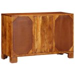 vidaXL Buffet multicolore 90x35x60 bois massif d'acacia