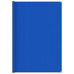vidaXL Tapis de tente 250x450 cm Bleu