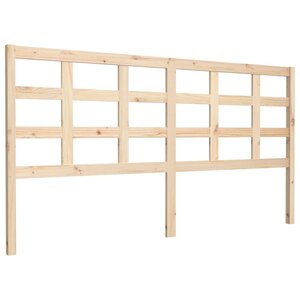 vidaXL Tête de lit 185 5x4x100 cm Bois massif de pin