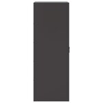 vidaXL Buffet noir 34 5x39x107 cm acier