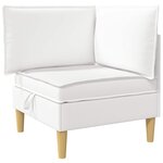 vidaXL Sofa avec rangement Tissu