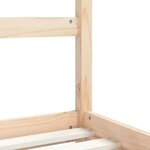 vidaXL Cadre de lit pour enfant 90x190 cm Bois de pin massif