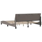 vidaXL Cadre de lit sans matelas Hanko taupe 180x200 cm tissu
