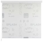 vidaXL Store roulant de douche 160x240 cm Éclaboussures