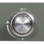 Plancha gaz 3 brûleurs - Vert / Noir